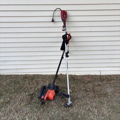 LOT 108: Craftsman 16" Grass Trimmer along with a Black & Decker Edger