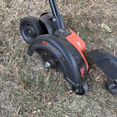 LOT 108: Craftsman 16" Grass Trimmer along with a Black & Decker Edger