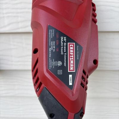LOT 108: Craftsman 16" Grass Trimmer along with a Black & Decker Edger