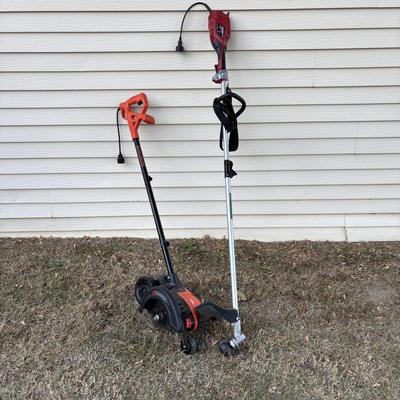 LOT 108: Craftsman 16" Grass Trimmer along with a Black & Decker Edger