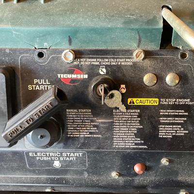 LOT 109: Craftsman 5.0 HP 21 Inch Gas Powered Snow Blower Model 536.885214