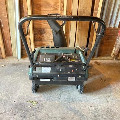LOT 109: Craftsman 5.0 HP 21 Inch Gas Powered Snow Blower Model 536.885214