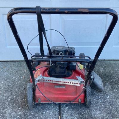 LOT 115: American Yard Products, Inc. Briggs & Stratton Classic Rally Plus 20" Gas Powered Lawn Mower - Model AB105A