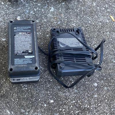 LOT 119: MTD 20v Cultivator with Battery and Charger