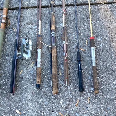 LOT 121: Large Collection of Fishing Rods and Reels - Vintage and More (Scientific Anglers, Montague Fishkill Included)