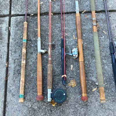 LOT 121: Large Collection of Fishing Rods and Reels - Vintage and More (Scientific Anglers, Montague Fishkill Included)