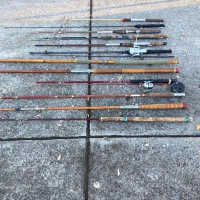LOT 121: Large Collection of Fishing Rods and Reels - Vintage and More (Scientific Anglers, Montague Fishkill Included)