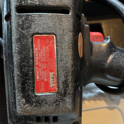 LOT 135: Garage Find Tools: Sockets, Rachets, Drill Bits, Impact Wrench (untested) & More