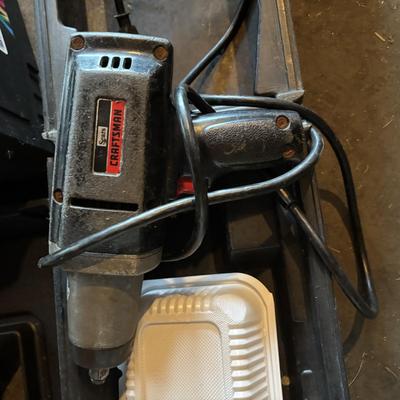 LOT 135: Garage Find Tools: Sockets, Rachets, Drill Bits, Impact Wrench (untested) & More