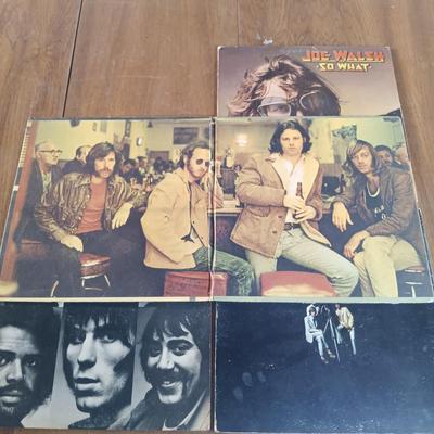 LOT 137: Vintage Records - The Doors, Van Halen, Joe Walsh & More