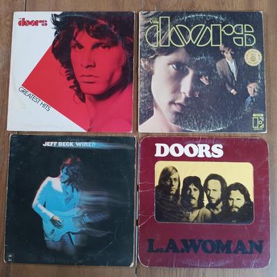 LOT 137: Vintage Records - The Doors, Van Halen, Joe Walsh & More