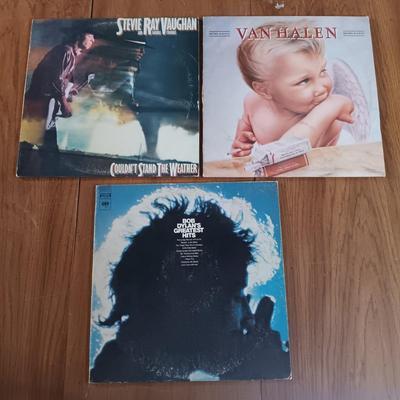 LOT 137: Vintage Records - The Doors, Van Halen, Joe Walsh & More