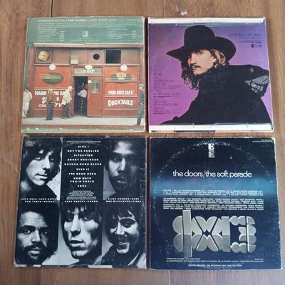 LOT 137: Vintage Records - The Doors, Van Halen, Joe Walsh & More
