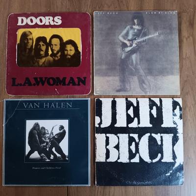 LOT 137: Vintage Records - The Doors, Van Halen, Joe Walsh & More