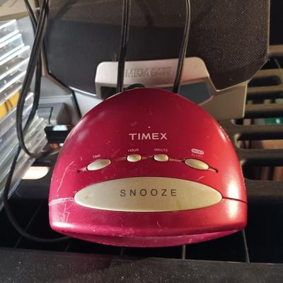 LOT 140: Sony CFD-ZW755 Boom Box with CDs, Walkmans & Timex Clock