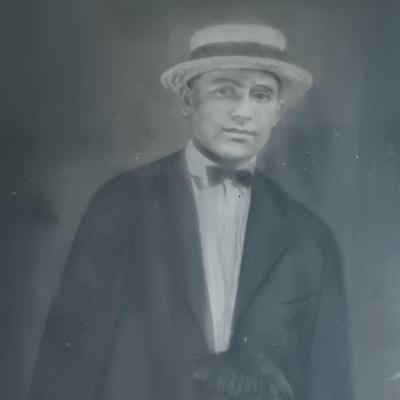 LOT 144: Antique Framed Family Photo