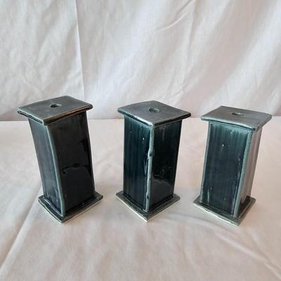 Fossilized Fish in Stone & Handmade Pottery (LR-JS)