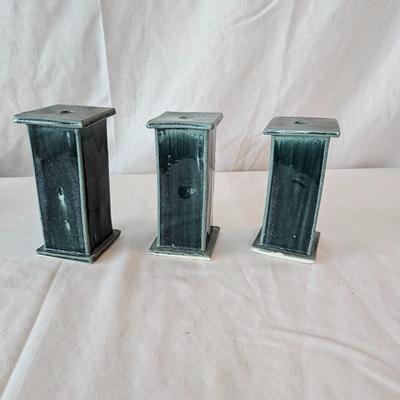 Fossilized Fish in Stone & Handmade Pottery (LR-JS)