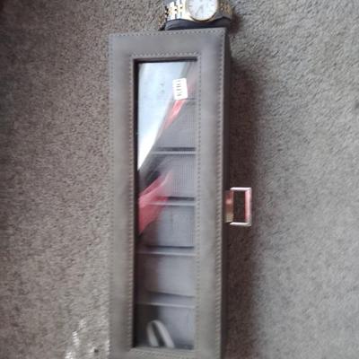 Watch Box with Seiko watch