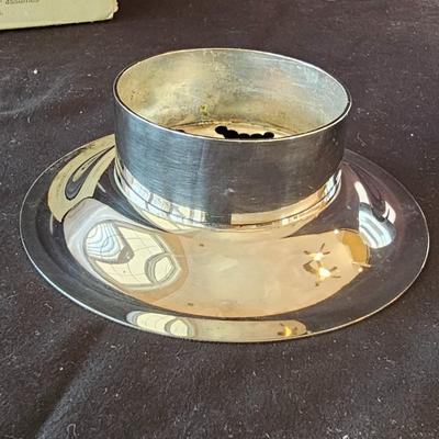 William Adams Silver Plate Butter Curler in Box Plus More Serving Items (DR-JS)