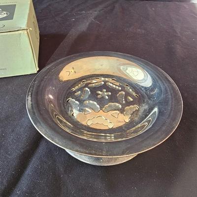 William Adams Silver Plate Butter Curler in Box Plus More Serving Items (DR-JS)