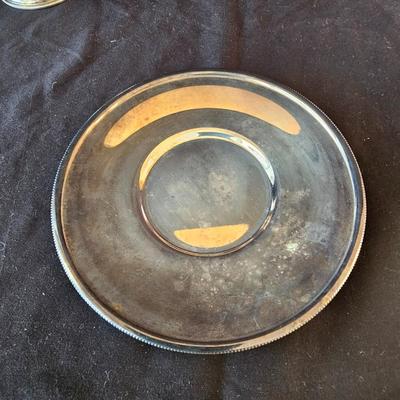 William Adams Silver Plate Butter Curler in Box Plus More Serving Items (DR-JS)