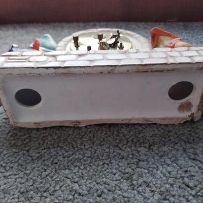 Vintage Porcelain Clock