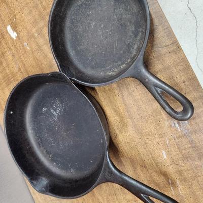 Cast iron skillets