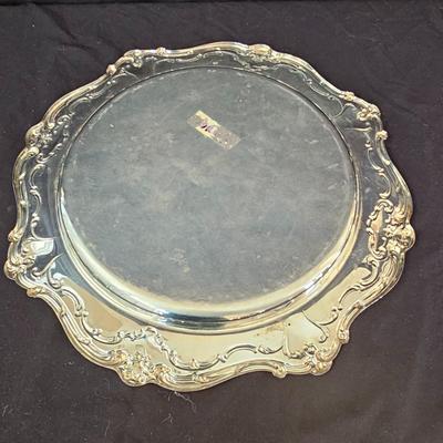 Wm. Rogers, Wallace, Reed& Barton & More Silver Plate Serving Items (DR-JS)