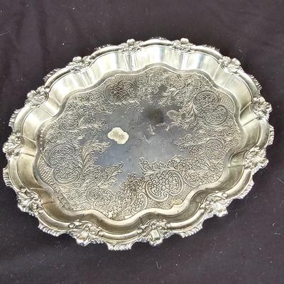 Wm. Rogers, Wallace, Reed& Barton & More Silver Plate Serving Items (DR-JS)