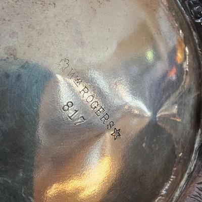 Wm. Rogers, Wallace, Reed& Barton & More Silver Plate Serving Items (DR-JS)