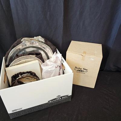 Wm. Rogers, Wallace, Reed& Barton & More Silver Plate Serving Items (DR-JS)