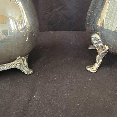 Wm. Rogers, Wallace, Reed& Barton & More Silver Plate Serving Items (DR-JS)