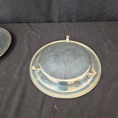 Wm. Rogers, Wallace, Reed& Barton & More Silver Plate Serving Items (DR-JS)