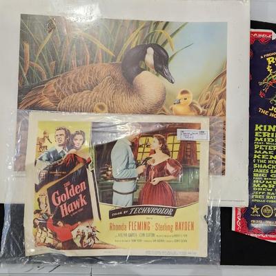 Sale Photo Thumbnail #442: Beautiful Artwork & Drawings plus Vintage Concert Posters
