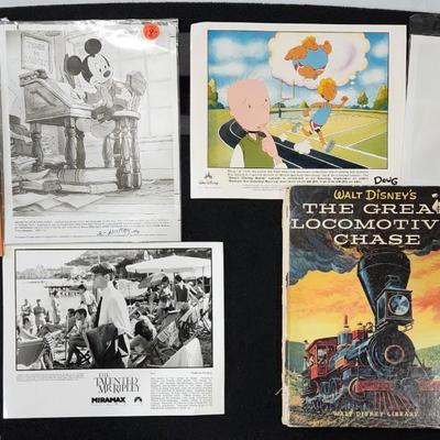 Sale Photo Thumbnail #448: Vintage Walt Disney Artwork & books Mickey Mouse & Doug