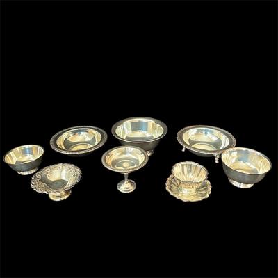 Revere, International Silver & More Sterling Plate Bowls (DR-JS)