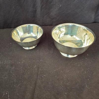 Revere, International Silver & More Sterling Plate Bowls (DR-JS)