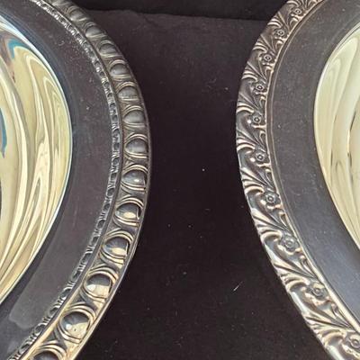 Revere, International Silver & More Sterling Plate Bowls (DR-JS)