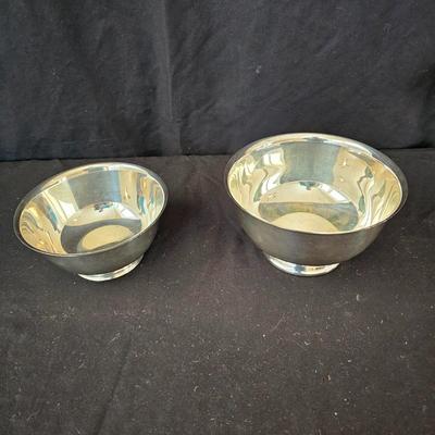 Revere, International Silver & More Sterling Plate Bowls (DR-JS)