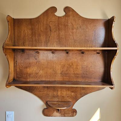 Wall Mount Wooden Display/Plate Rack (DR-JS)