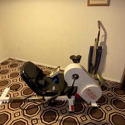 Exercise machine, vacuum, and miscellaneous items