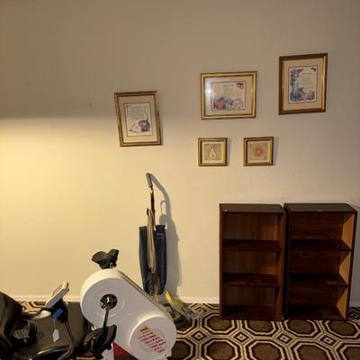 Exercise machine, vacuum, and miscellaneous items