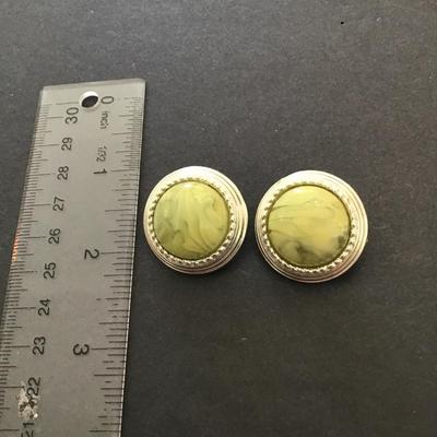Vintage clip on earrings