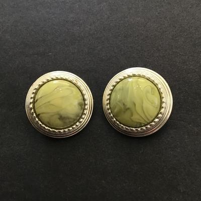 Vintage clip on earrings
