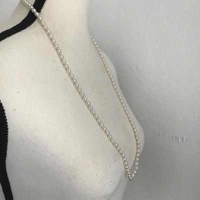 Sale Photo Thumbnail #193: Beautiful 1928  Faux Pearl necklace please see attached photos