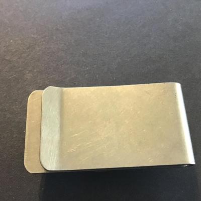 Vintage Money Clip With Stone
