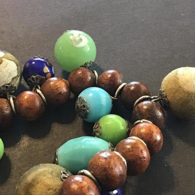 Vintage Multi Beaded Bracelet