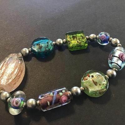 Glass Beaded Bracelet