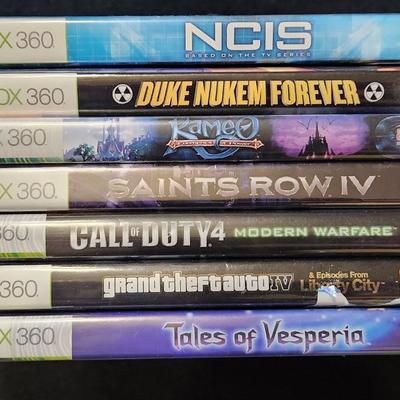 Sale Photo Thumbnail #464: Huge lot of Xbox & Xbox 360 Games New and Used - Call of Duty 4 GTA IV NBA Ballers plus many more